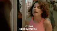 broad city, ilana, dumplings