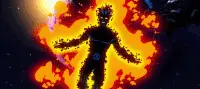 marvel, human torch, energy, boom, powerful, explosion