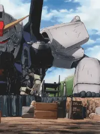 anime, mobile suit gundam: the 08th ms team, robot, repair